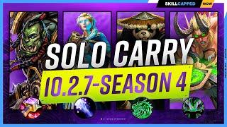 The BEST SOLO CARRY CLASSES in MYTHIC+ SEASON 4