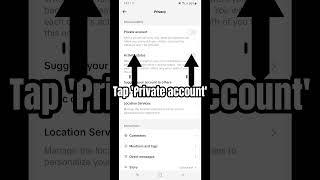 How to make your TikTok account private #tiktok #tiktoktips #tiktoktutorial