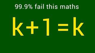 Amazing Olympiad Math Problem: find k!