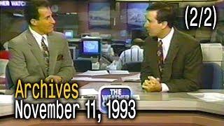 The Weather Channel Archives - November 11, 1993 - 8am - 10am (2/2)