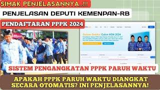 CERMATI BEGINI SISTEM PENGANGKATAN PPPK PARUH WAKTU!