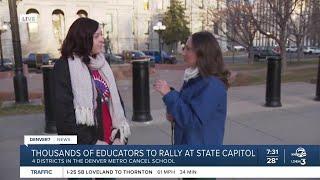 CO teachers call for preserving ed. funding while governor pushes back