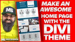 Divi Home Page Layout Tutorial with Full Width Rows