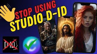 Stop Using D-ID Studio | Create Talking AI Avatar For Free Without Watermark