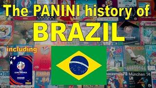 The Panini history of Brazil (Men's Soccer Team) Update 2024