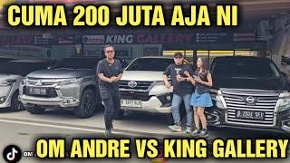 MURAH HARGA CASH 200 JUTAAN AJA MOBIL BEKAS DI SHOWROOM KING GALLERY BANYAK PILIHANNYA