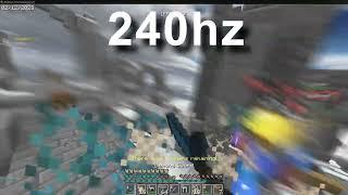 60hz vs 144hz vs 240hz TEST