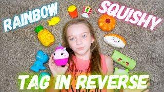 RAINBOW SQUISHY TAG IN REVERSE | Bryleigh Anne