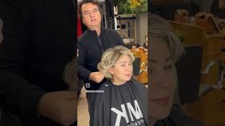 Multi-layered haircut for women over 50 #hairstyle #bob  #haircut