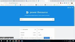 Power Thesaurus-Adding as Chrome Extension