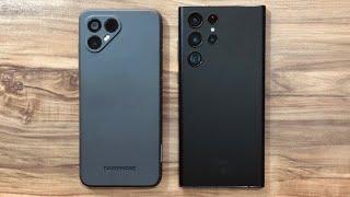 Samsung Galaxy S22 Ultra vs Fairphone 4