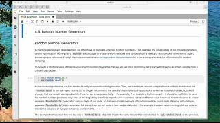 4.6 NumPy Random Number Generators (L04: Scientific Computing in Python)