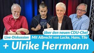 DER ENTSCHEIDENDE PUNKT mit Ulrike Herrmann, Albrecht v. Lucke & Hans - Jung & Naiv im Blätterwald 4