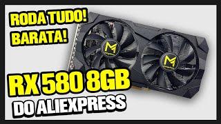 TESTADA! RX 580 8GB DO ALIEXPRESS,TESTE EM JOGOS (MingZhou)