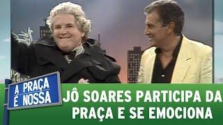 Jô Soares participa da Praça e não segura a emoção | Praça Retrô (12/01/17)