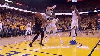 Green Catches Klay Thompson Midair LOL! 2017 NBA Finals Game 5