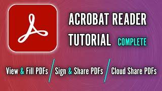 How to Use Acrobat Reader Free (2024) - View, Share, & Sign PDFs