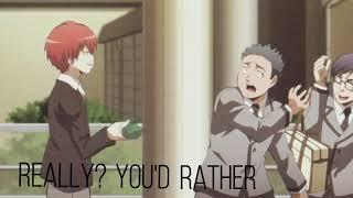 Karma and Nagisa edit | Assassination Classroom Edit