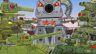 Battle of the Iron Monsters for Moscow - Cartoons about tanks