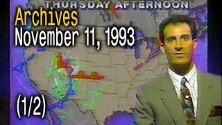 The Weather Channel Archives - November 11, 1993 - 6am - 8am (1/2)