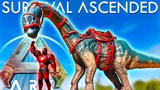 Ark: Survival Ascended - New Base Outpost & Bronto Taming! ASA E21 Ark Ascended Gameplay