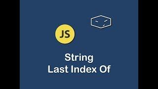 string last index of in javascript