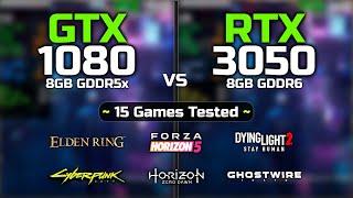 GTX 1080 vs RTX 3050 | Test In 15 Games