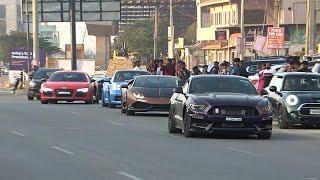 Supercars Accelerating : 750HP Mustang, Ryft Huracan, Capristo Aventador...