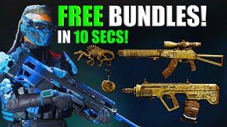 *SUPER FAST* NEW FREE BUNDLES in 10 Seconds! (New Free MW3 Operator) FREE BLUEPRINTS Warzone