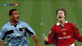 Winning Eleven - Lazio (Ahmet) vs Manchester United (Emin) | 1vs1 | Legendary Teams