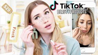 Testing VIRAL TikTok Beauty Products !! *are they worth the hype?*