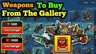 Best Weapons To Buy From The Gallery - Pixel Gun 3D