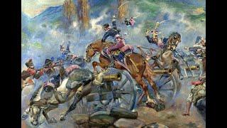 The Battle of Somosierra 1808! Polish Lancers attacking Spanish artillery