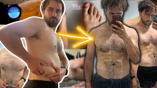 MA TRANSFORMATION EN MANGEANT N'IMPORTE QUOI ! (j'ai filmé un an de ma vie)