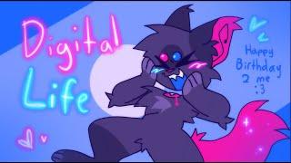 Digital life animation meme // BIRTHDAY ANIMATION // original???