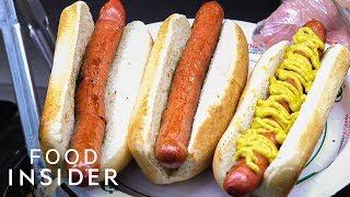 How Nathan's Makes The Most Legendary Hot Dogs In NYC | Legendary Eats