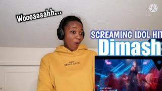 Dimash Kudaibergen - Screaming idol hits reaction !