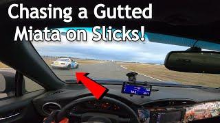 Mazda Miata vs. Subaru BRZ Track Battle! [ POV Track Day @ NJMP  Thunderbolt]