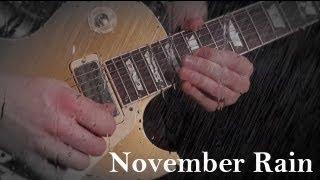 'NOVEMBER RAIN'  by Guns 'N' Roses | FULL INSTRUMENTAL COVER Performed by Karl Golden