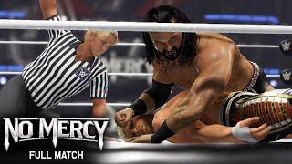 FULL MATCH - Cody Rhodes vs Drew McIntyre - World Title Match: No Mercy 2024