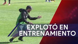 "Necaxa nos va a put...", auxiliar de Santos Laguna explotó en entrenamiento