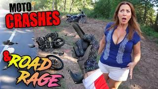 Best Of Motorcycle Road Rage Compilation | Angry People Vs Bikers | Crashes