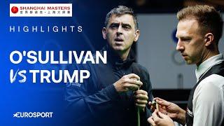 BACK-TO-BACK!  | Ronnie O'Sullivan vs Judd Trump | Semi-Final | 2024 Snooker Shanghai Masters