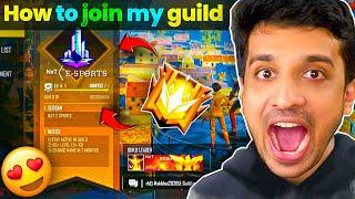 How To Join Nxt Esports Guild  - Garena Free Fire Max #shorts