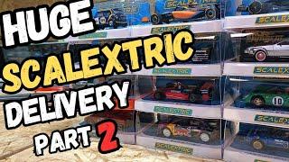 Mega Scalextric slot car delivery unboxing part 2