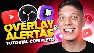 Crie Overlays e Alertas com Design Profissional e 100% Personalizados | TUTORIAL COMPLETO