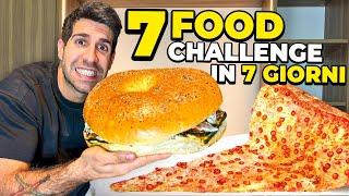 7 FOOD CHALLENGE IN 7 GIORNI - Mangio per una settimana solo…