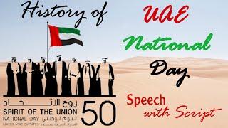 50th UAE National Day|History & Significance of National Day| Speech/Essay/10 lines on UAE formation