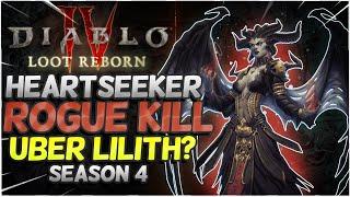 First UBER LILITH FIGHT COMPLETED Diablo 4 Season 4!