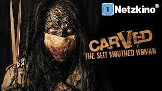 Carved: The Slit-Mouthed Woman (HORROR THRILLER ganzer Film Deutsch, japanische Horrorfilme 2023)